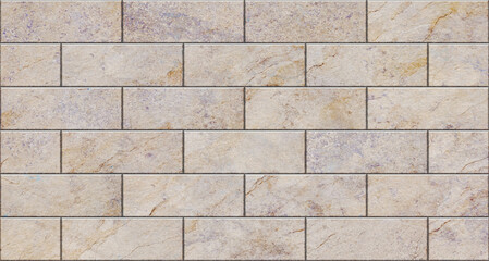 Panoramic texture background of a stone wall