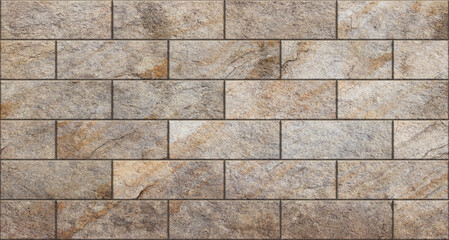 Panoramic texture background of a stone wall