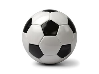 Obraz premium soccer ball on white background
