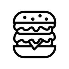 Hamburger Lineart