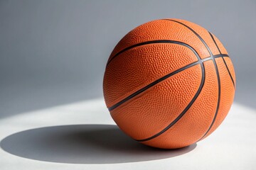 Fototapeta premium basketball on a white background