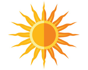 Sun with rays