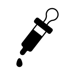 Eyedropper Tools Solid Black