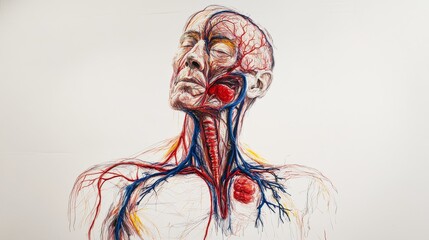 A closeup image of a human body
