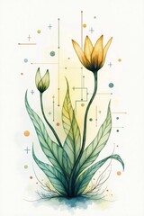 "Galactic Garden: The Blooming Void"