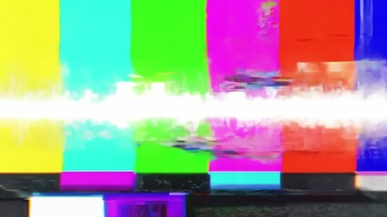 High energy glitch transitions and television signal disruptions