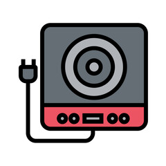 electric stove icon	
