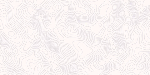 Amazing topography. Actual topographic map in green tones, seamless design, curious tileable pattern. Vector illustration.