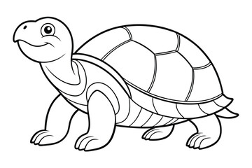  coloring pages for kids for brain development. Turtle outline vector illustration and ready for print.
