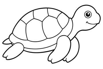  coloring pages for kids for brain development. Turtle outline vector illustration and ready for print.
