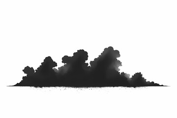 Dramatic Stormy Sky: Abstract Cloud Art with Dark and Light Contrasts