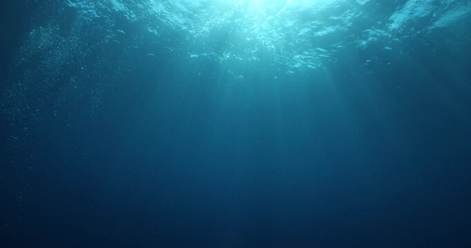 sun beams sun rays sun shine underwater nice light slow moving at the  surface  reflections relaxing ocean scenery 