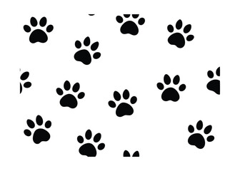 Fototapeta premium forest animal print vector repeat