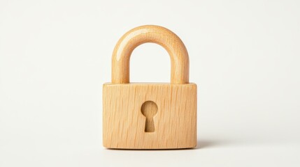 Fototapeta premium Enhance your tech security with a sleek padlock image, symbolizing robust information protection and programming codes.