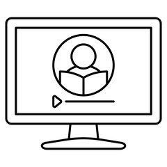 E-Learning Icon