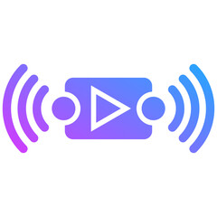 Streaming Icon
