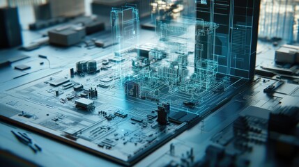 Circuit board D model displayed alongside annotated PCB layout and electronics tools