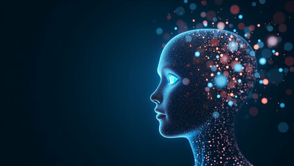 Obraz premium Explore our refined visual narrative of agentic AI systems, showcasing advanced autonomy and dynamic learning for innovative digital decision-making in Photo Stock.
