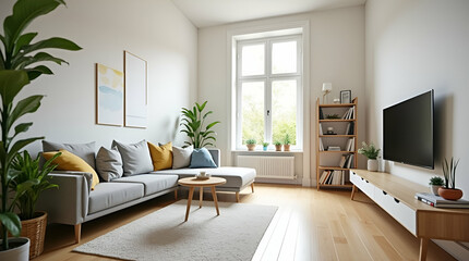 Fototapeta premium Innovative Smart Home Solutions for Seniors: Enhancing Independent Living with Adaptive Technologies in Photo Stock Concept