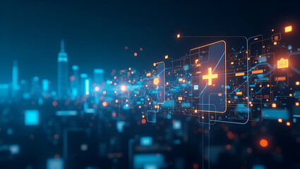 Explore modern digital composition showcasing future-proof business models, innovative strategies, and resilient frameworks for long-term success in a visually striking photo stock concept.