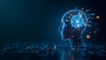 Fototapeta premium Dynamic agentic AI in gaming enhances interactive virtual experiences by utilizing intelligent behavior modeling and adaptive digital narrative systems, revolutionizing photo stock concepts.