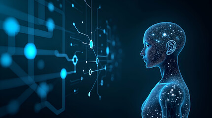 Explore modern AI's advanced cognitive computations and algorithmic strategies, enhancing digital intelligence in photo stock concepts.