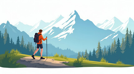 Explore dynamic hiking and adventure trips through rugged mountain trails, engaging in explorative activities that evoke vigor and natural splendor for modern explorers.