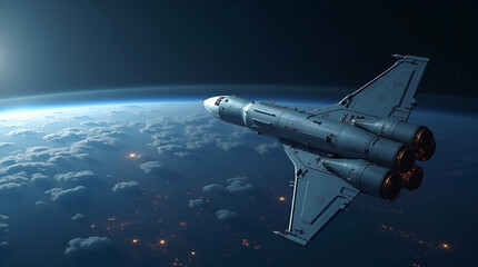 Showcase refined private space companies' imagery, emphasizing entrepreneurial spirit, innovative aerospace ventures, advanced tech development, and strategic market leadership for premium stock colle