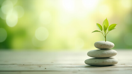 Obraz premium Premium Wellness Stock Imagery: Capturing Clean, Fresh Air with Natural Tones and Meticulous Detail - Ideal for Photo Stock Concepts with Left-Side Empty Space