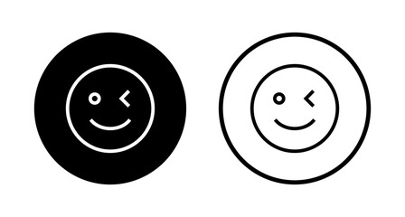 Smile icon logo design. smile emoticon icon. feedback sign and symbol