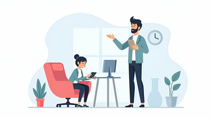 Explore the future of digital banking with innovative fintech, secure transactions, and transformative virtual services in a modern flat design.