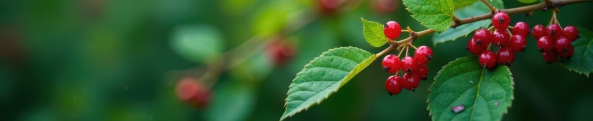 Delicate leaves with reddish-purple spots on a currant bush, garden, botanical, currant leaves