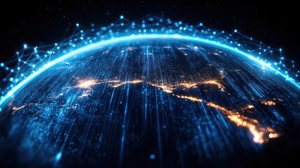 Global Network and Cybersecurity Technology Visualization