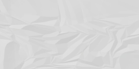 White crumple obsolete billboard rumple. wrinkle ripped creased white crumple aged closeup craft document grunge recycling paper background.	
