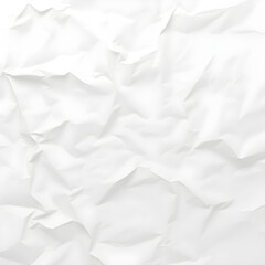 Obraz premium Crumpled white paper texture background