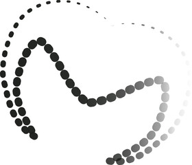 Elegant Black Abstract Icons with Glossy Finish – Sophisticated Vector Elements for Premium UI, Branding and Creative Projects