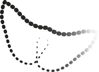 Elegant Black Abstract Icons with Glossy Finish – Sophisticated Vector Elements for Premium UI, Branding and Creative Projects