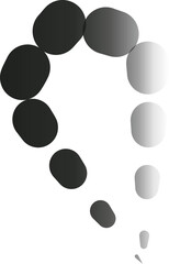 Elegant Black Abstract Icons with Glossy Finish – Sophisticated Vector Elements for Premium UI, Branding and Creative Projects