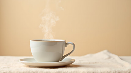 a ceramic mug of herbal tea