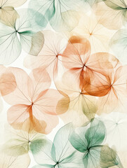 watercolor lotus flower background texture pattern pastel colors leaves