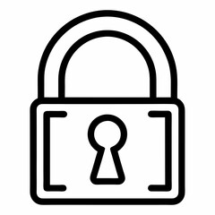 vector lock icon