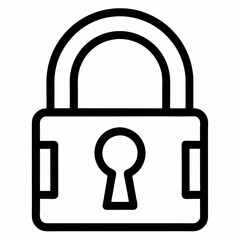 vector lock icon