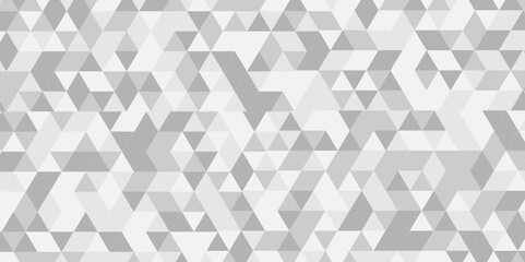 Vector white and gray polygon Mosaic triangle overlap texture background. white and gray overlapping cube square low polygon texture wallpaper. abstract surface creative diamond pattern corporate.	
