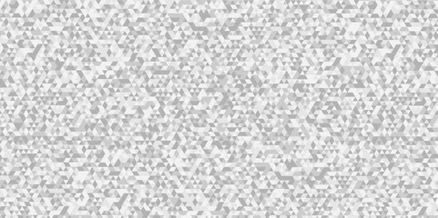 Vector white and gray polygon Mosaic triangle overlap texture background. white and gray overlapping cube square low polygon texture wallpaper. abstract surface creative diamond pattern corporate.
