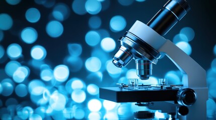 Close-up of a modern microscope (1)