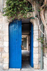 Old Jerusalem Doorway in City Center