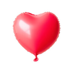 붉은 하트 풍선