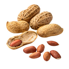Obraz premium Peanuts: High-Res Food Image on transparent background