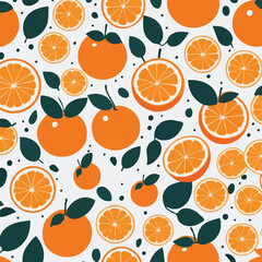 Cute Orange Pattern