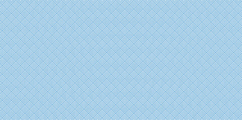 Abstract overlapping vector abstract Pattern wave lines fabric blue square line background. seamless fabric geomatics overlapping create retro line pattern.	
